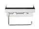 WENKO Toilettenpapierhalter 2 in 1, mit Ablage, Edelstahl rostfrei