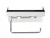 WENKO Toilettenpapierhalter 2 in 1, mit Ablage, Edelstahl rostfrei
