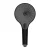 WENKO ULTIMATE Duschkopf Ø 13 cm, Schwarz/Grau, 3 verschiedene Wasserstrahlarten