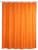 WENKO UNI Duschvorhang 180 x 200 cm, Orange, waschbar