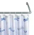 WENKO UNIVERSAL Duschstange 2,5 cm, Chrom, variabel