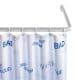 WENKO UNIVERSAL Duschstange 2,5 cm, Weiß, variabel