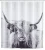 WENKO YAK Duschvorhang 180 x 200 cm, Weiß/Grau