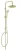 WENKO YOUNG Duschsystem, Gold, 3 verschiedene Wasserstrahlarten