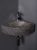 Waschbecken Naturstein TURINO (30 cm) Bluestone, mit Hahnloch, 100021